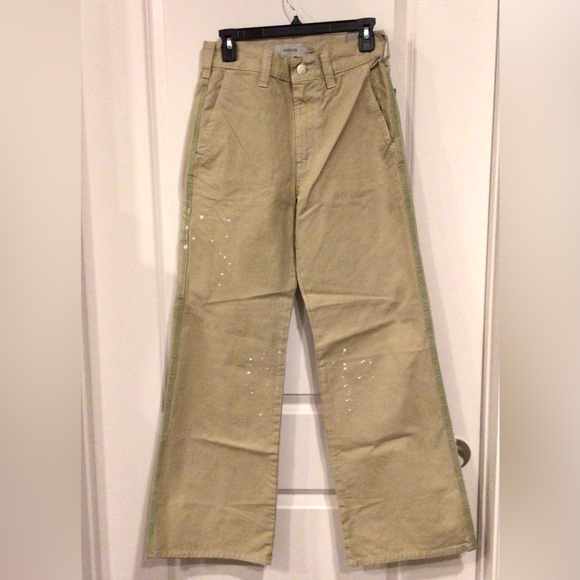 Hudson Men’s Wide Leg Carpenter Khaki Pants